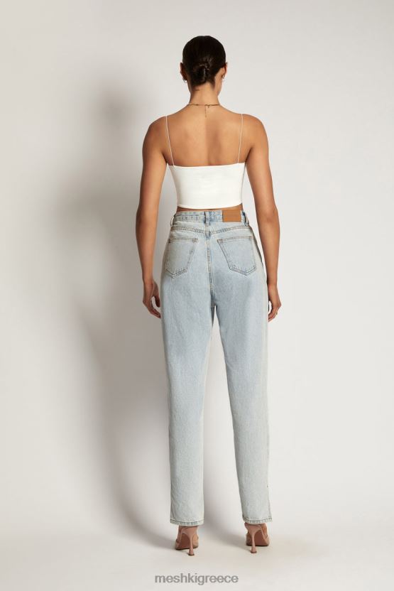 Meshki crop top yvonne cami άσπρο είδη ένδυσης JJN40N938