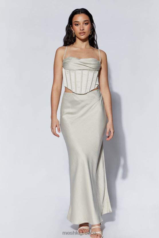 Meshki top corset cyra σιτάρι είδη ένδυσης JJN40N1054