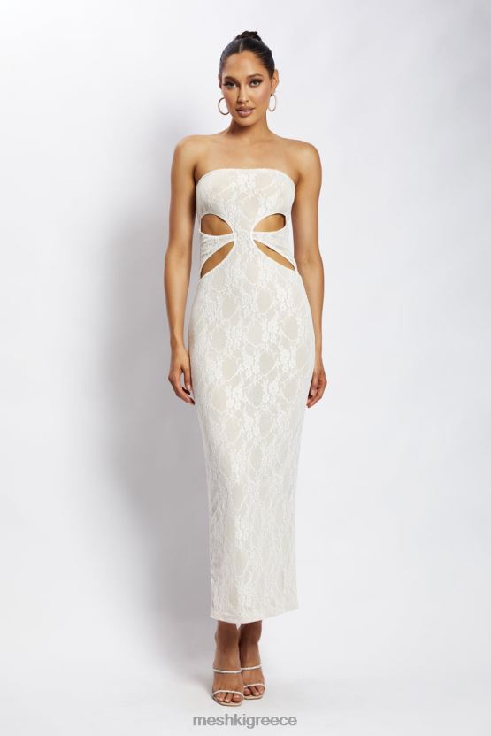 Meshki μάξι φόρεμα bandeau cut out krista γυμνός είδη ένδυσης JJN40N713