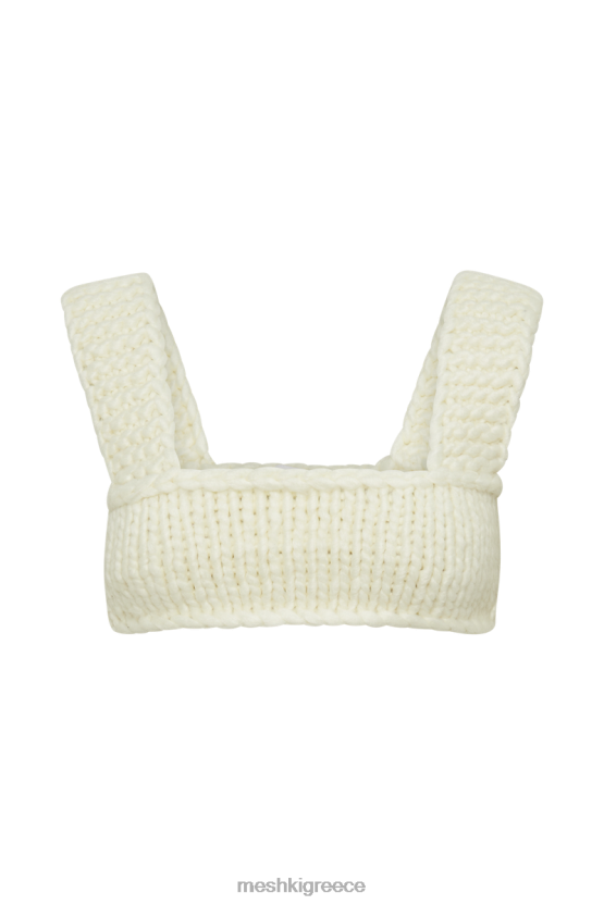 Meshki πλεκτό bralette ninetta ελεφαντόδοντο είδη ένδυσης JJN40N760