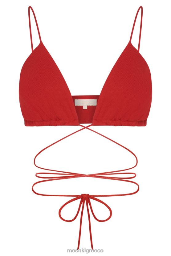 Meshki suzie triangle bralette καυτερή πιπεριά είδη ένδυσης JJN40N1197